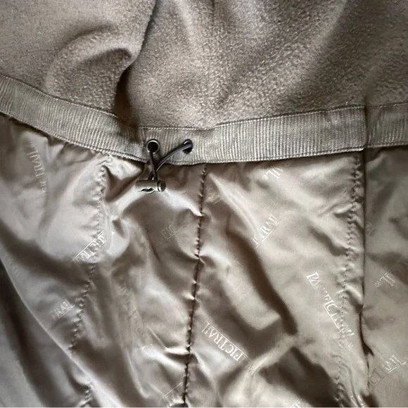 Vintage 90s Pacific Trail Jacket XXLT Outdoors Windbreaker Parka Bomber Olive - Picture 9 of 12